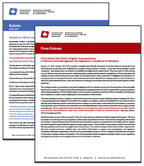 CCA Publications