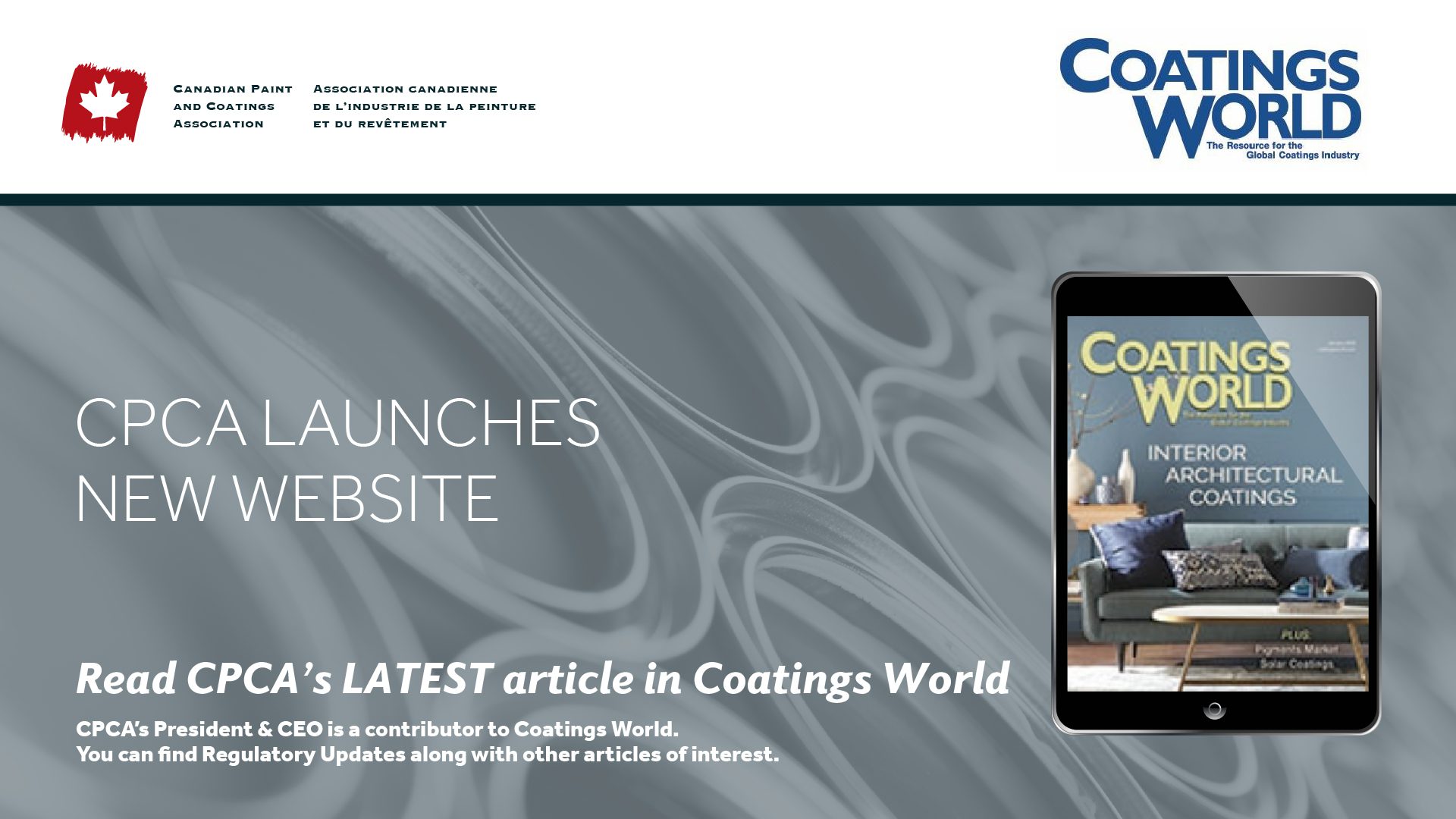 CCA Launches New Website