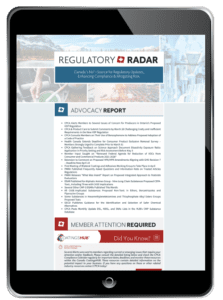 CCA Regulatory RADAR