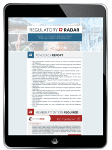 CPCA Regulatory RADAR