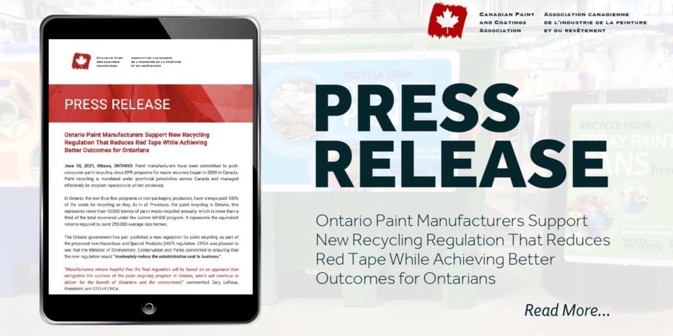 CCA Press Release