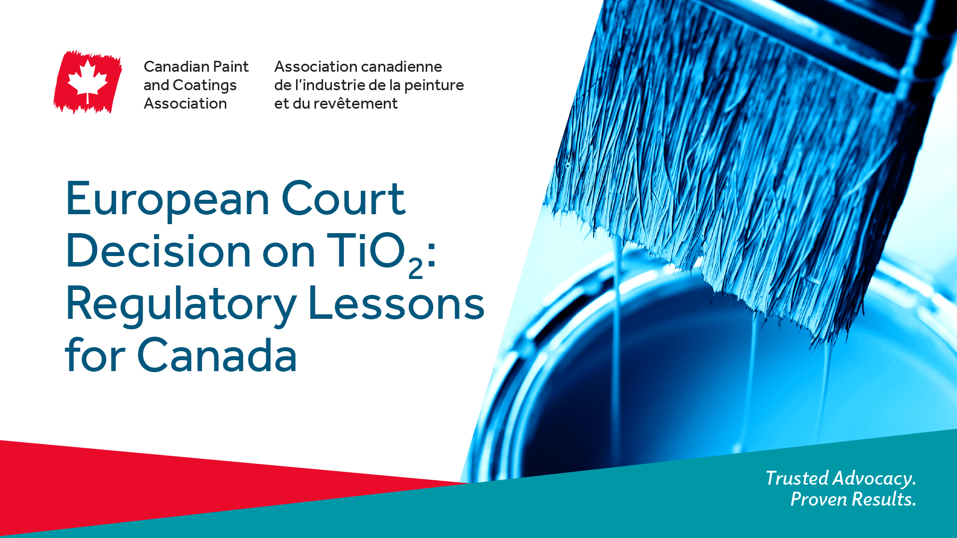 European Court Decision on TiO2: Regulatory Lessons for Canada