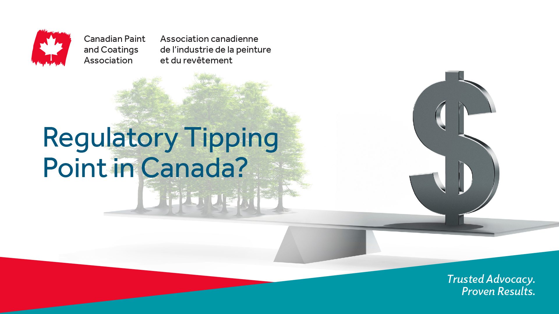 Regulatory Tipping point in Canada
