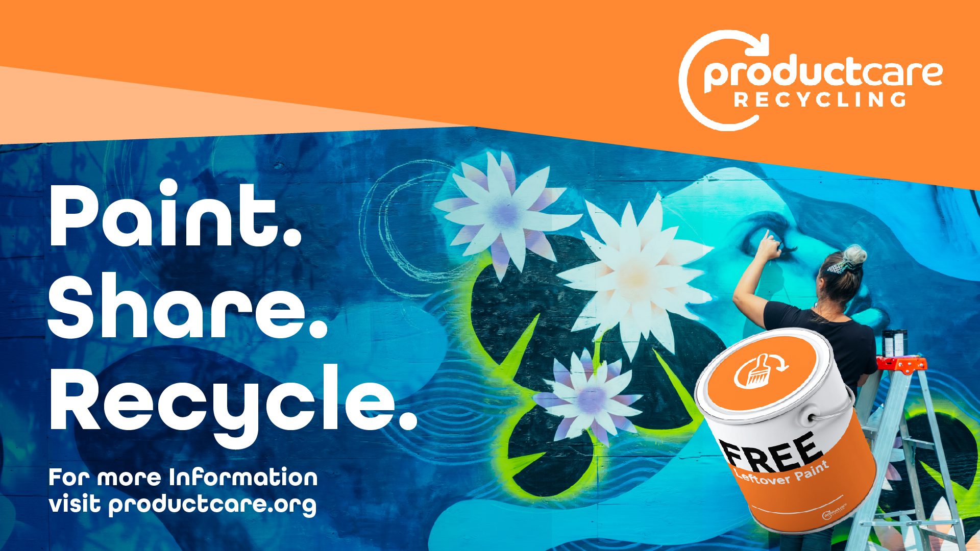 Paint, Share, Recycle - Productcare's Paint Sharing Program