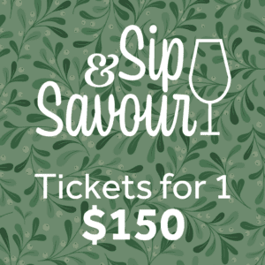 Sip and Savour Ticket for One