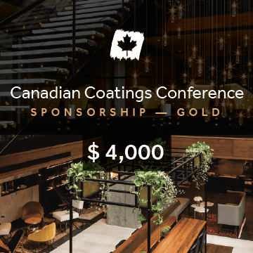 Canadian Coatings Conference Gold Sponsorship Level