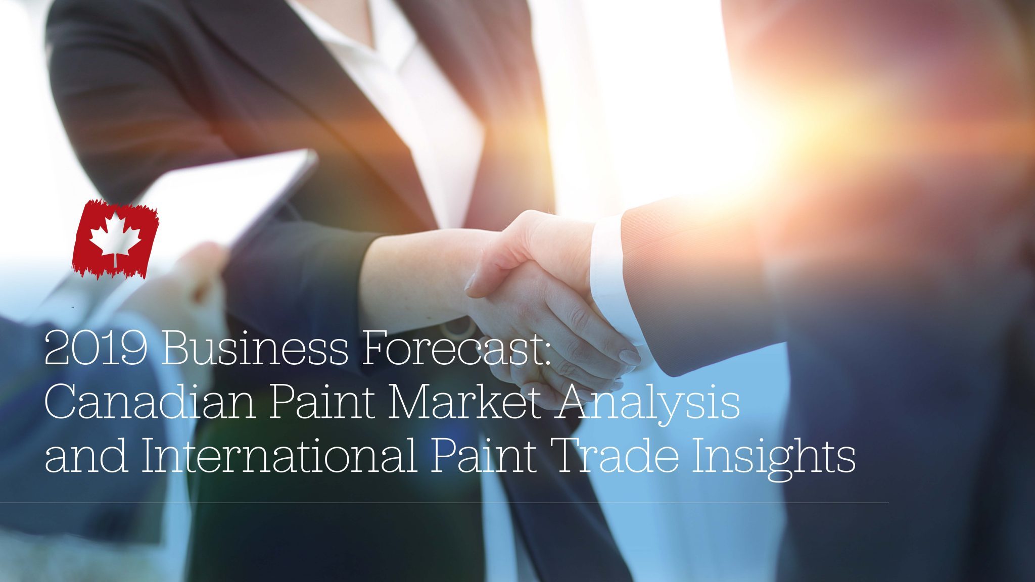 2019 Business Forecast: Canadian Paint Market Analysis and International Paint Trade Insights